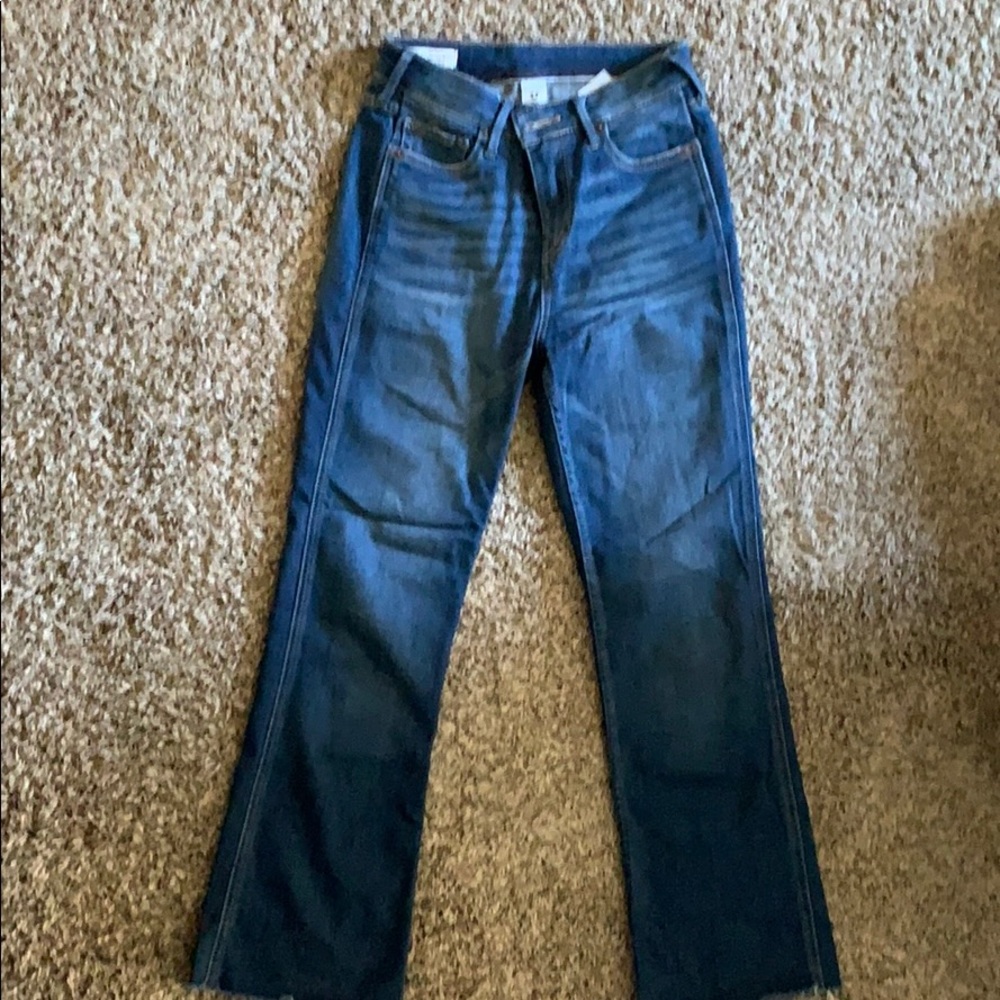 True Religion cropped denim